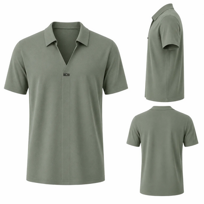 CloudKnit™ Cooling Polo – Built for Big & Tall Comfort - Bellkmart