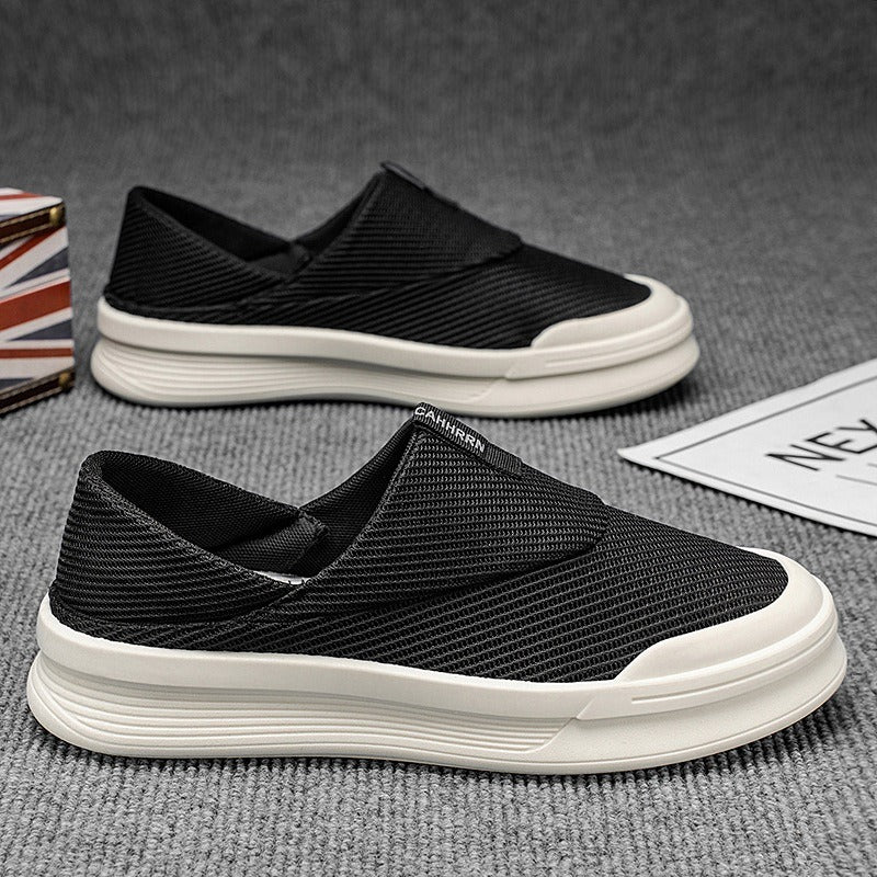 Slip-on mesh trendy shoes - Bellkmart