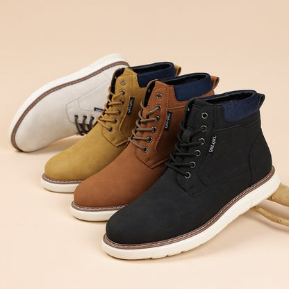 Daily Leather Comfy Orthopedic Boots - Bellkmart