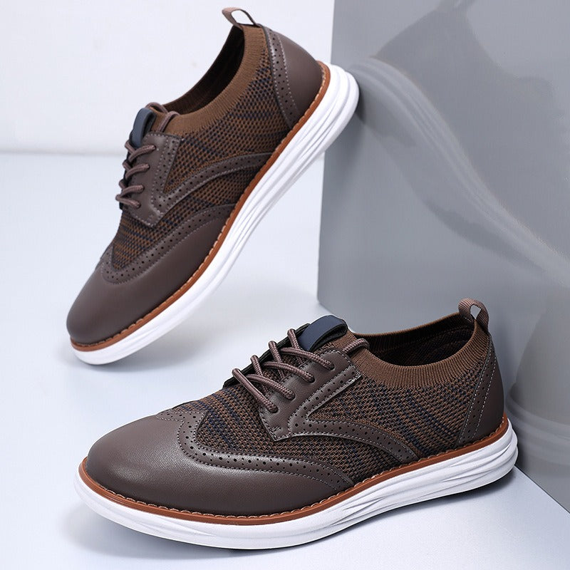 Bellkmart AeroBrogue™ Knit Comfort Oxford Sneakers