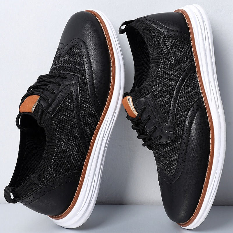 Bellkmart AeroBrogue™ Knit Comfort Oxford Sneakers