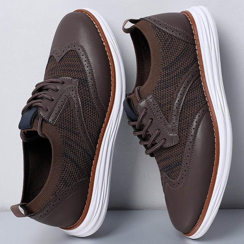 Bellkmart AeroBrogue™ Knit Comfort Oxford Sneakers