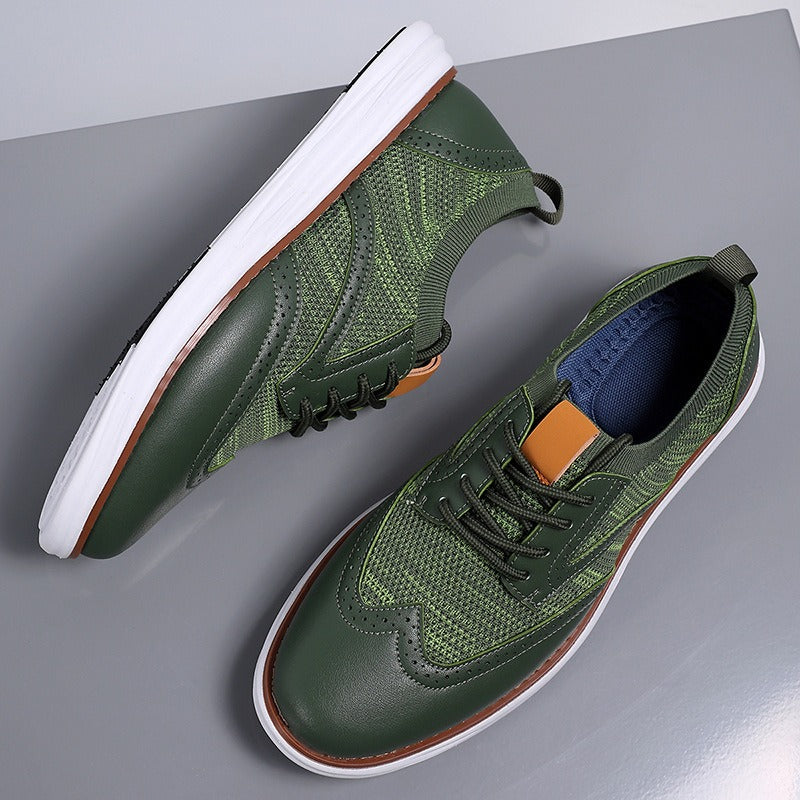 Bellkmart AeroBrogue™ Knit Comfort Oxford Sneakers