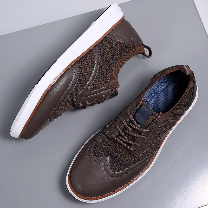 Bellkmart AeroBrogue™ Knit Comfort Oxford Sneakers