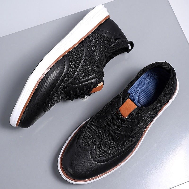 Bellkmart AeroBrogue™ Knit Comfort Oxford Sneakers