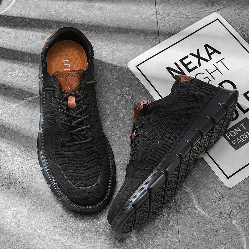 Autumn Breathable Comfy Orthopedic Slip On Sneakers - Bellkmart