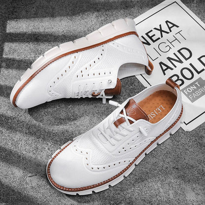 Hollow Breathable Comfy Orthopedic Sneakers - Bellkmart