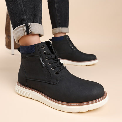 Daily Leather Comfy Orthopedic Boots - Bellkmart