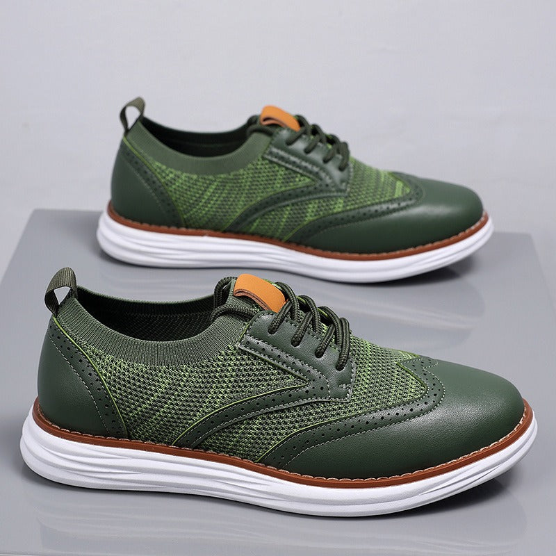 Bellkmart AeroBrogue™ Knit Comfort Oxford Sneakers