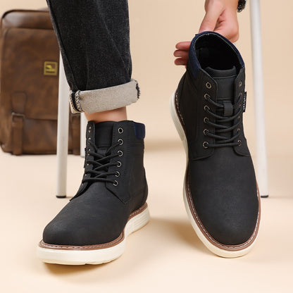 Daily Leather Comfy Orthopedic Boots - Bellkmart