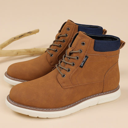 Daily Leather Comfy Orthopedic Boots - Bellkmart