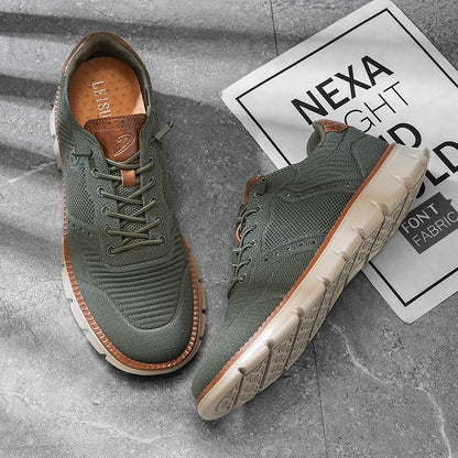 Autumn Breathable Comfy Orthopedic Slip On Sneakers - Bellkmart