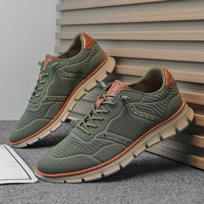 Autumn Breathable Comfy Orthopedic Slip On Sneakers - Bellkmart