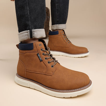 Daily Leather Comfy Orthopedic Boots - Bellkmart