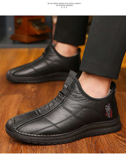 PAPA Lined with Fleece for Warmth Winter Outdoor Shoes - Bellkmart