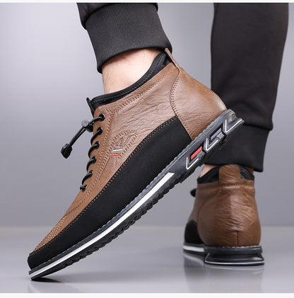 High-top Men's Casual Dress Orthopedic Dress Shoes（Upgraded）