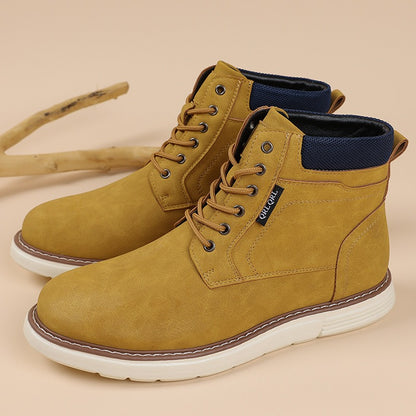 Daily Leather Comfy Orthopedic Boots - Bellkmart