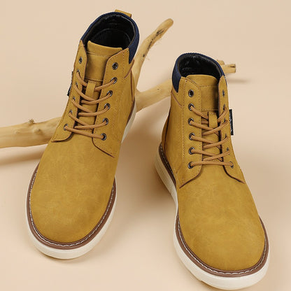 Daily Leather Comfy Orthopedic Boots - Bellkmart