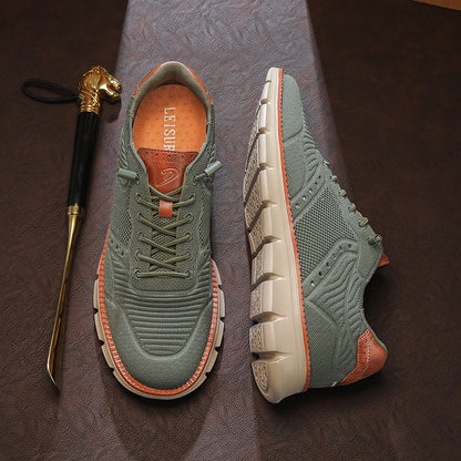 Autumn Breathable Comfy Orthopedic Slip On Sneakers - Bellkmart