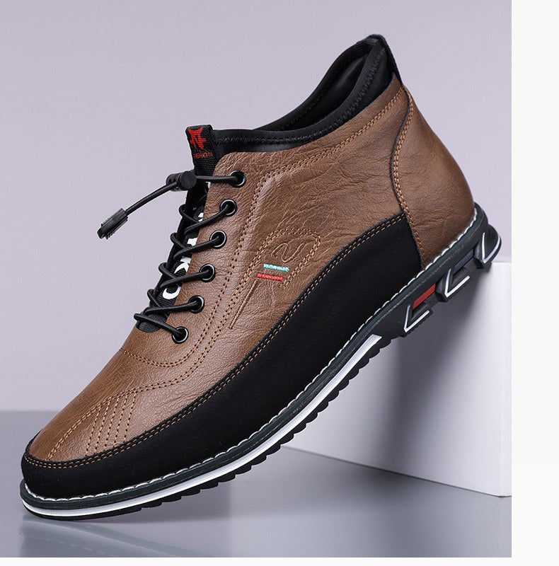 High-top Men's Casual Dress Orthopedic Dress Shoes（Upgraded）