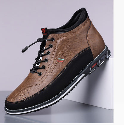 High-top Men's Casual Dress Orthopedic Dress Shoes（Upgraded）