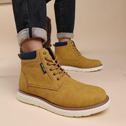 Daily Leather Comfy Orthopedic Boots - Bellkmart