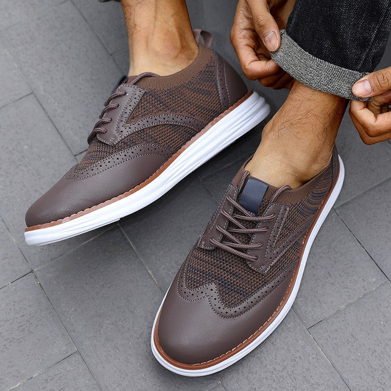 Bellkmart AeroBrogue™ Knit Comfort Oxford Sneakers