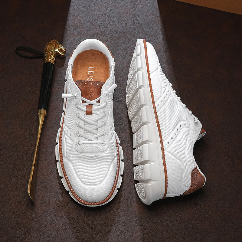 Autumn Breathable Comfy Orthopedic Slip On Sneakers - Bellkmart