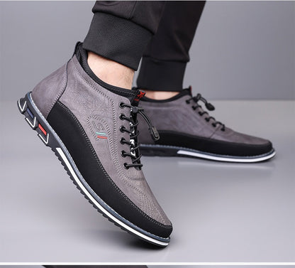 High-top Men's Casual Dress Orthopedic Dress Shoes（Upgraded）