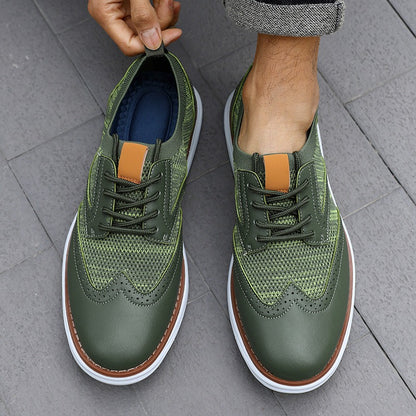 Bellkmart AeroBrogue™ Knit Comfort Oxford Sneakers