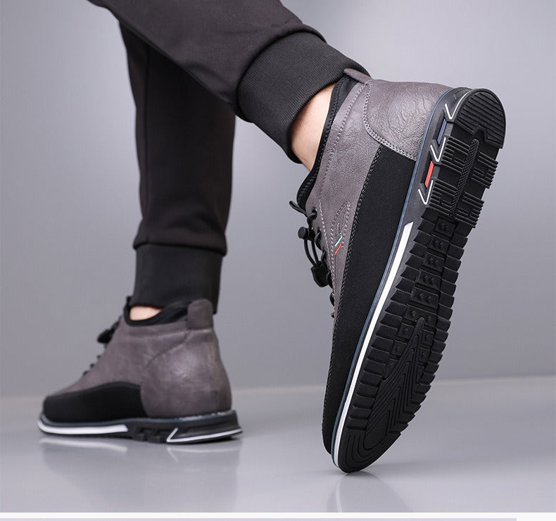 High-top Men's Casual Dress Orthopedic Dress Shoes（Upgraded）