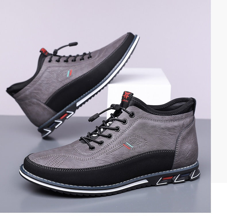 High-top Men's Casual Dress Orthopedic Dress Shoes（Upgraded）