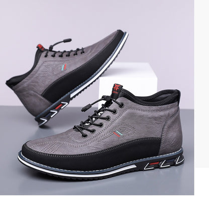 High-top Men's Casual Dress Orthopedic Dress Shoes（Upgraded）
