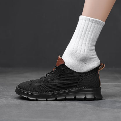 Autumn Comfy Orthopedic Slip On Wide Toe Box Sneakers - Bellkmart