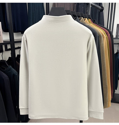 Limited offer - Men's stand collar business casual sweatshirt - Bellkmart