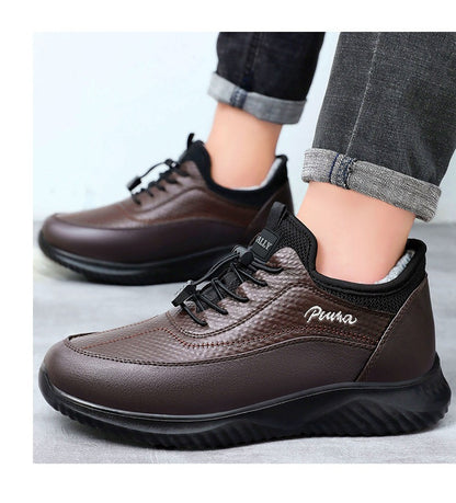 PAPA Fleece for Warmth Winter Outdoor Shoes - Bellkmart