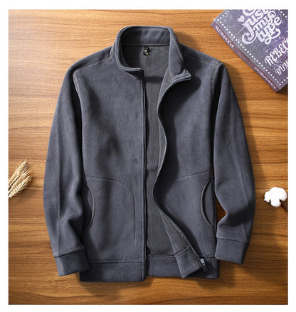 Warm stand-up collar outdoor sports jacket