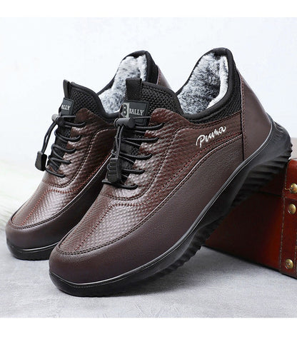 PAPA Fleece for Warmth Winter Outdoor Shoes - Bellkmart