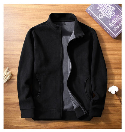 Warm stand-up collar outdoor sports jacket