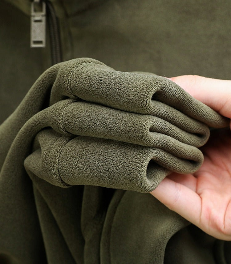 Warm stand-up collar outdoor sports jacket