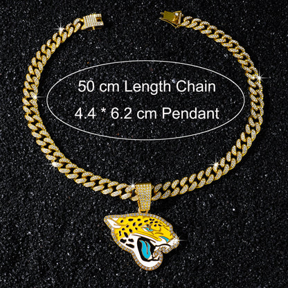 Jacksonville Jaguars necklace size guide