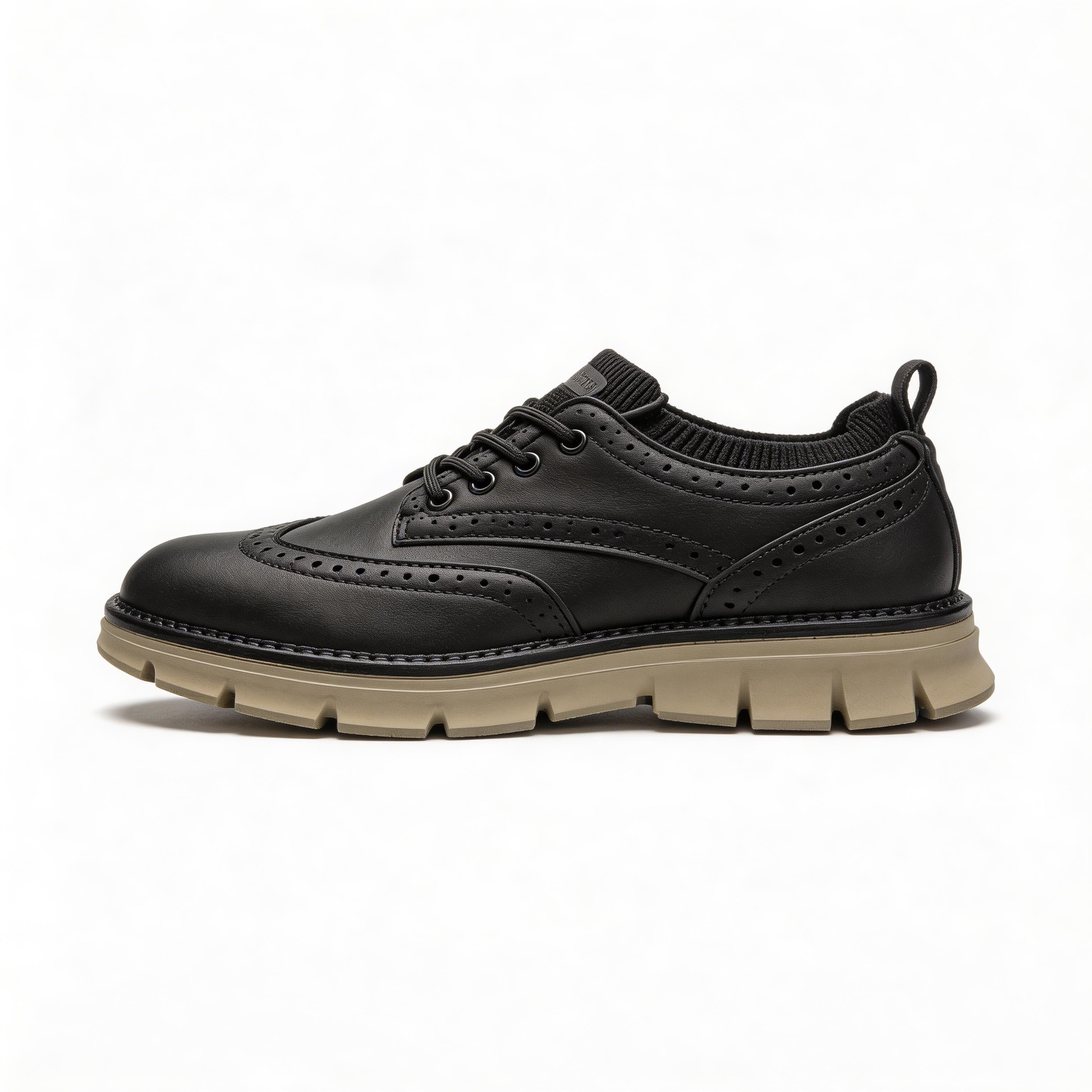 Bellkmart Men's Autumn Breathable Sneakers Classic Orthopedic Sneakers - Black - Bellkmart