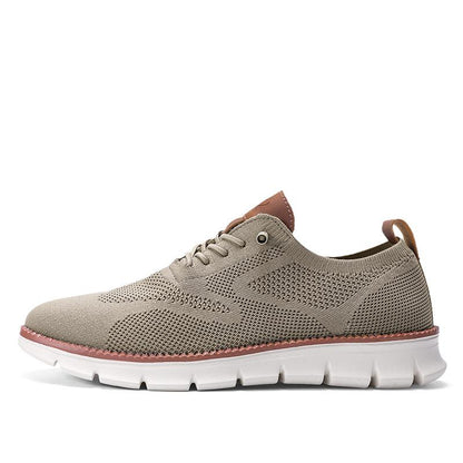 Bellkmart Super Comfy breathable Orthopedic Mesh Sneakers For Wide Feet - Khaki - Bellkmart
