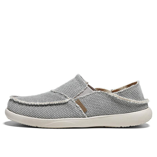 Breathable Comfort & Lightweight Style Men's Canvas Slip On Loafers - Bellkmart