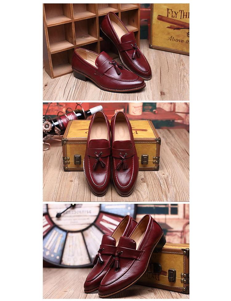 Italian handmade vintage tassel loafers - Bellkmart