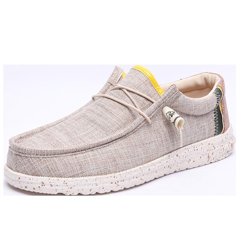 Low-top Slip on canvas casual shoes - Bellkmart