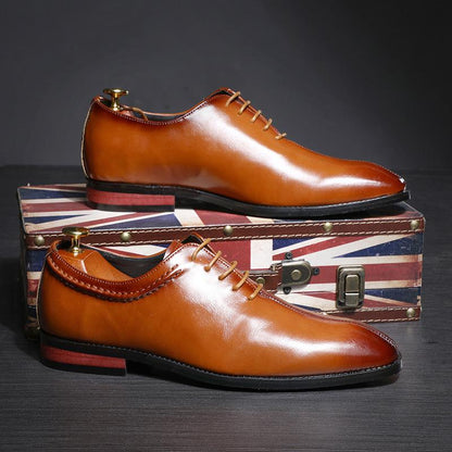 Italian handmade square toe business dress monk shoes - Bellkmart