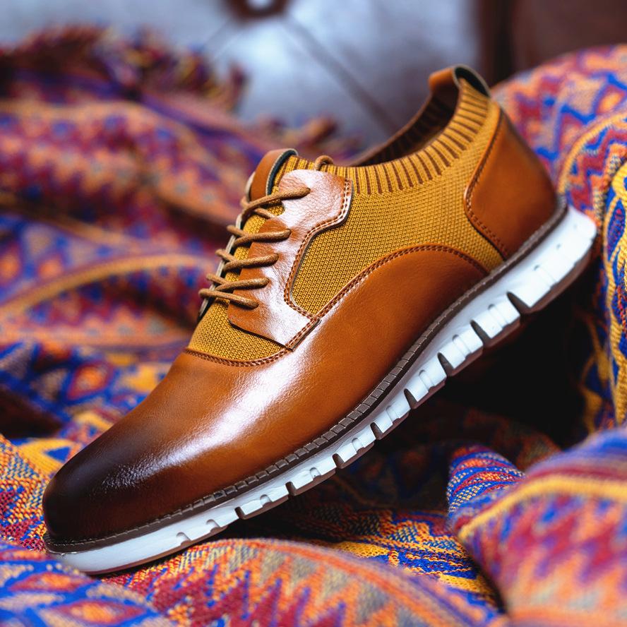 Bellkmart Oxford Comfortable Orthopedic Shoes