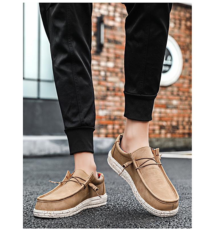 Men's Comfortable Lightweight Slip On Loafer Shoes - Bellkmart