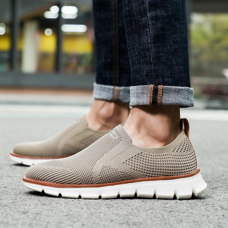 Men's Summer Fashion Breathable Mesh Men Casual Shoes - Bellkmart